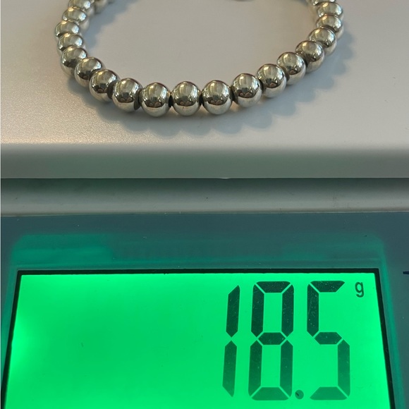 Silpada Sterling Silver 6mm Bead Bracelet B0059 - Picture 13 of 16